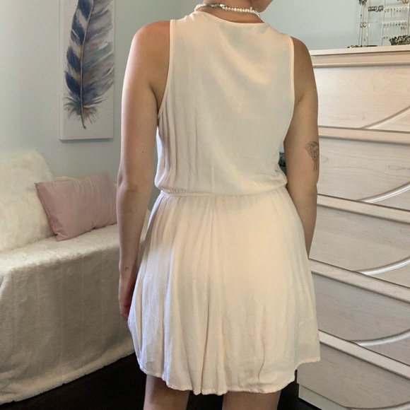 Forever 21 Light Pink Boho Mini Dress - Picture 2 of 4